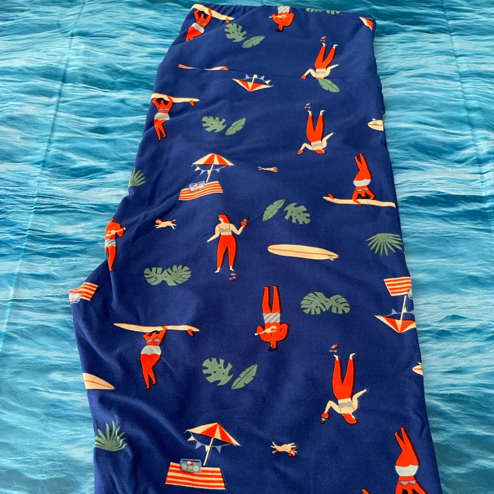 Lularoe Summer Tall & Curvy Leggings